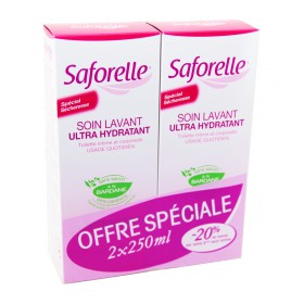 Saforelle - Soin lavant ultra hydratant 2x250ml