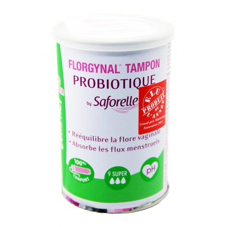 Florgynal By Saforelle Tampon Probiotique 9 Super