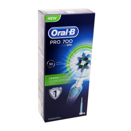 Oral B - Brosse à dents électrique Pro 700 Cross Action