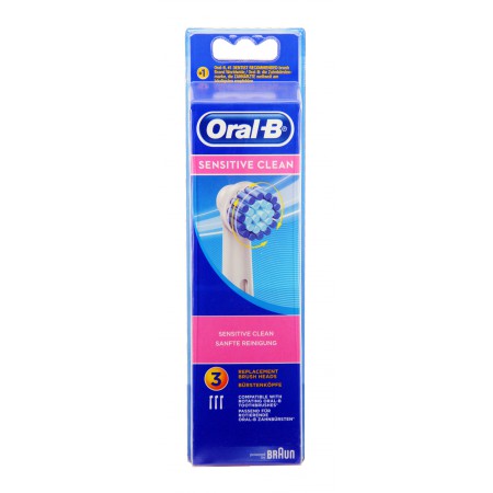 Oral B - Brossettes de rechange Sensitive Clean x3