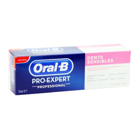 Oral B - Dentifrice Pro Expert Professional Dents Sensibles 75ml
