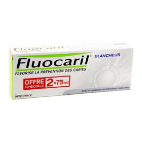 Fluocaril - Dentifrice Blancheur 2x75ml