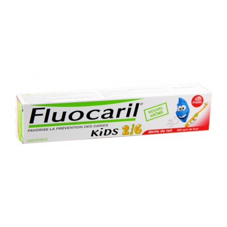 Fluocaril - Dentifrice Kids Gel Fraise 50ml