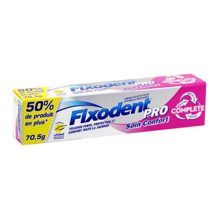 Fixodent - Pro Complete Soin confort 70g