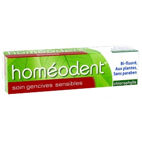 Boiron - Homéodent Dentifrice Chlorophylle Gencives sensibles 75ml