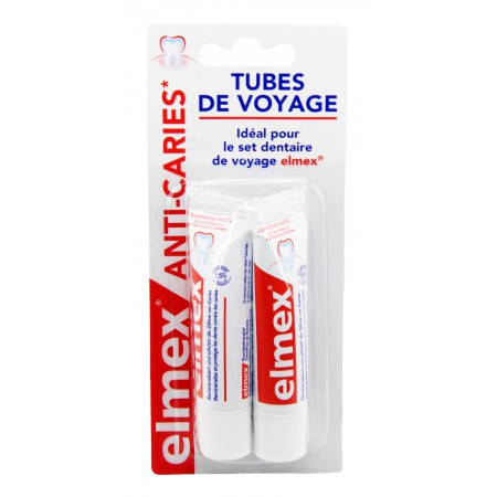 Elmex - Protection caries dentifrice 2x12ml