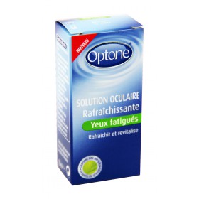 Optone - Solution oculaire rafraîchissante yeux fatigués 10ml