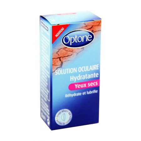 Optone - Solution oculaire hydratante yeux secs 10ml