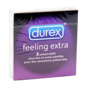 Durex - Feeling extra préservatifs x3