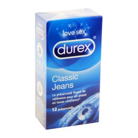Durex - Jeans préservatifs classiques et confortables x12