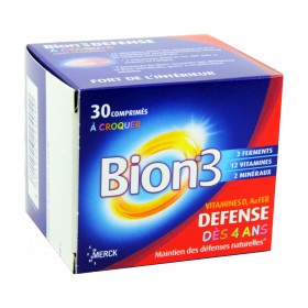 Bion 3 - Défense Junior 30 Comprimés à croquer