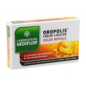 Médiflor - Oropolis cœur liquide gelée royale 16 Pastilles