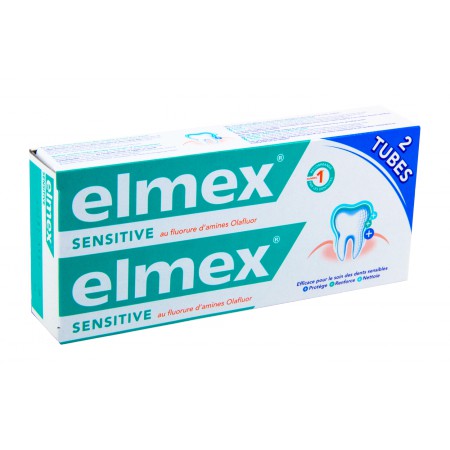 Elmex - Sensitive dentifrice 2x75ml