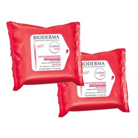Bioderma - Créaline H2O Lingettes dermatologiques 2x25