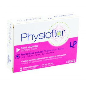 Physioflor LP 2 Comprimés vaginaux
