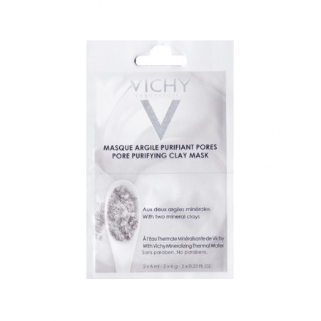 Vichy - Masque Argile purifiant pores sachet 2x6ml