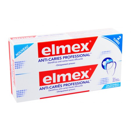 Elmex - Anti-caries professional dentifrice 2x75ml
