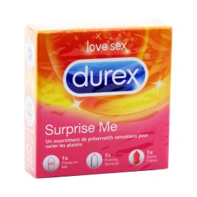 Durex - Surprise Me préservatifs x3