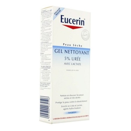 Eucerin - Gel nettoyant 5% Urée avec lactate 200ml
