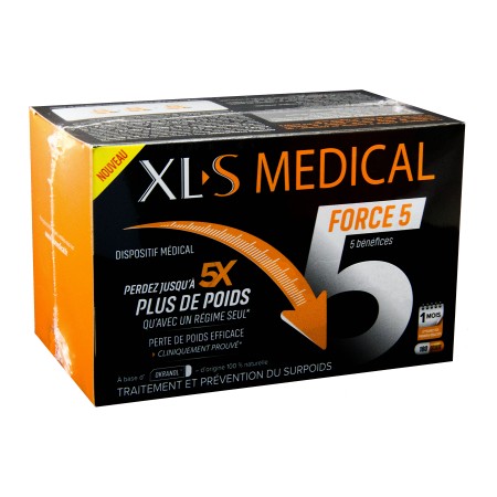 XLS Médical - Extra fort Force 5 180 Gélules