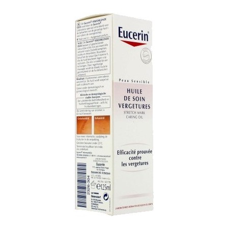 Eucerin - Huile de soin vergeture peau sensible 125ml