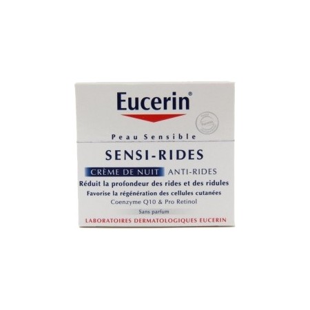 Eucerin - Sensi-Rides Crème de nuit Peau sèche 50ml