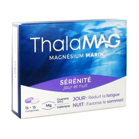 Thalamag - Magnésium marin Sérénité jour nuit 30 Comprimés