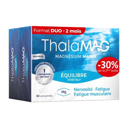 Thalamag - Magnésium marin Equilibre intérieur 2x30 Comprimés