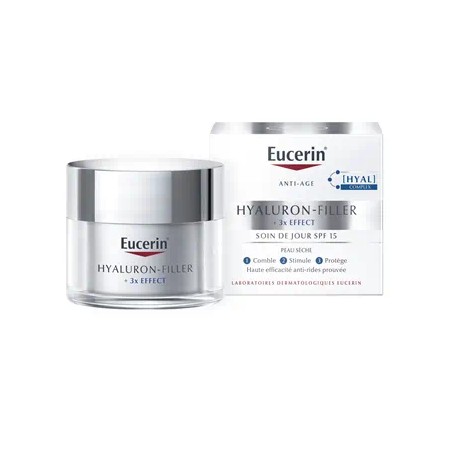 Eucerin - Hyaluron-Filler 3X Effect Crème de jour Peau sèche 50ml