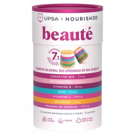 Upsa Nourished Beauté 7 en 1 30 Gummies