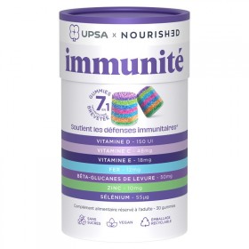 Upsa Nourished Immunité 7 en 1 30 Gummies