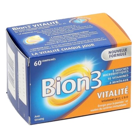 Bion 3 - Vitalité 60 Comprimés