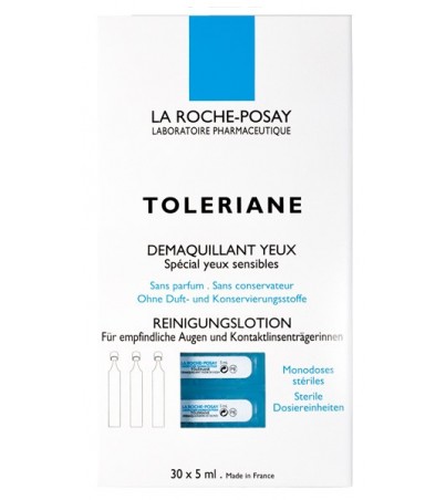 La Roche-Posay - Toleriane Démaquillant Yeux sensibles 30x5ml